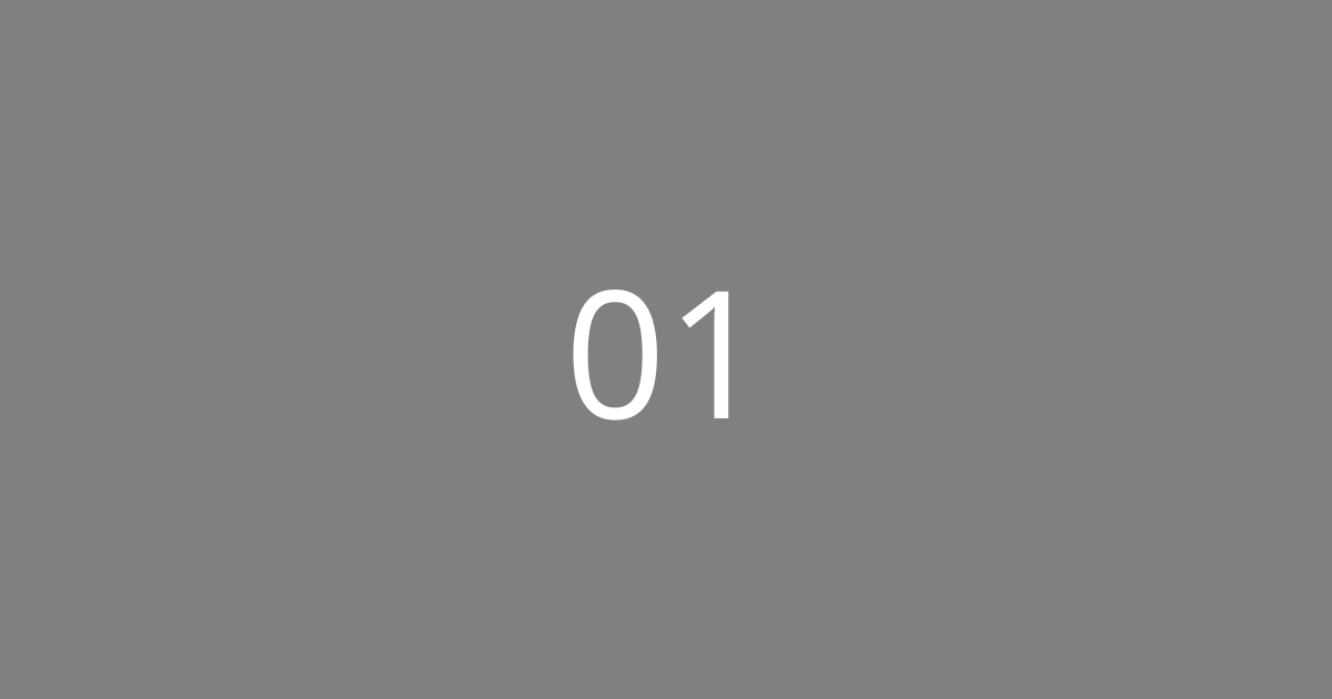 Post No 01