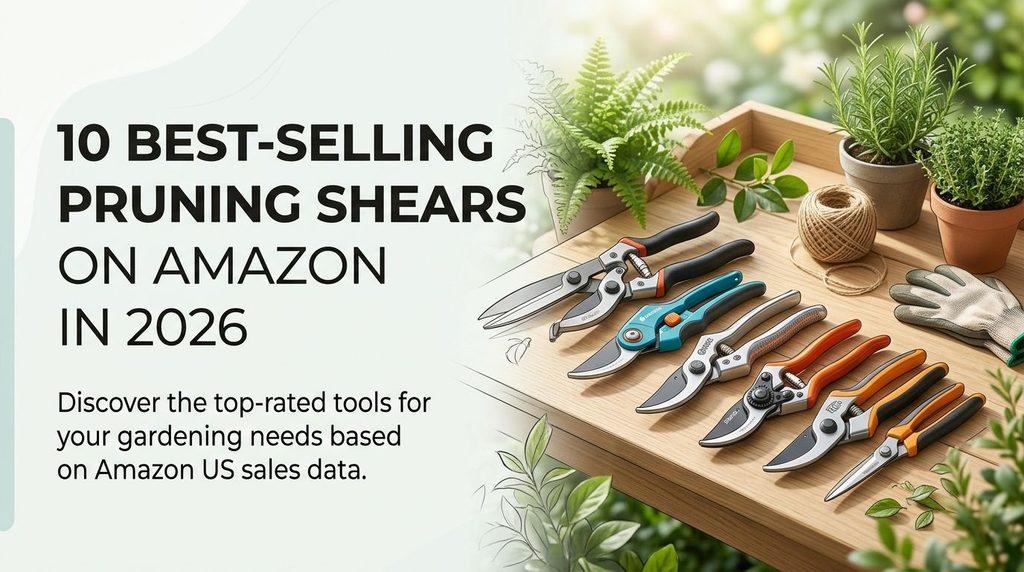 10 Best Selling Pruning Shears on Amazon US in 2026